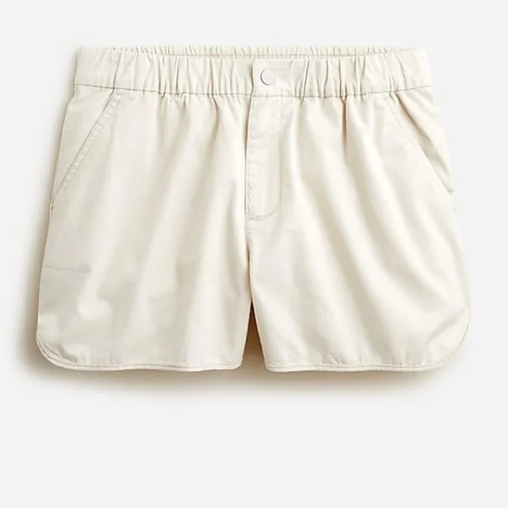 J.Crew pull on shorts in lightweight chino